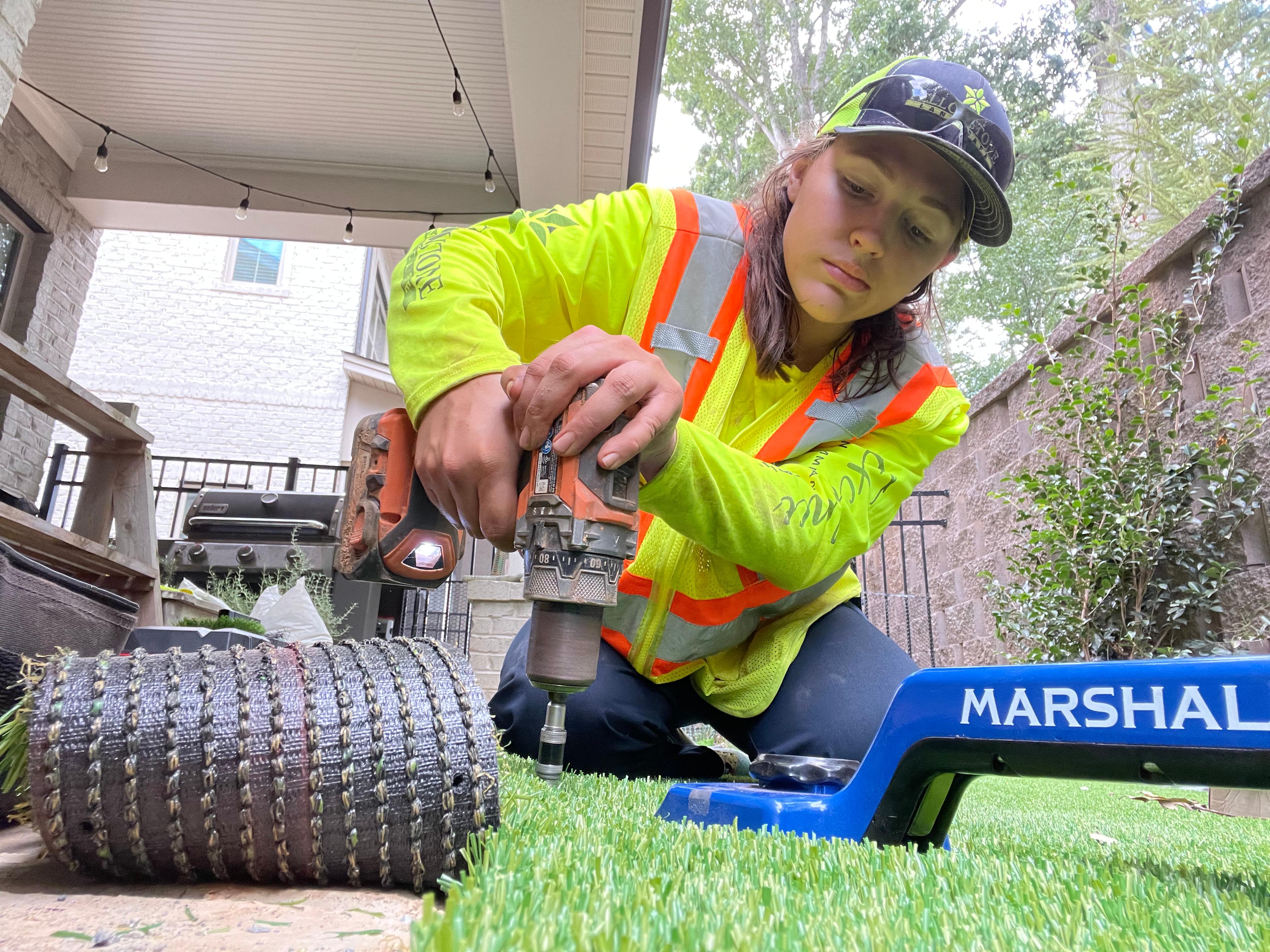 women in landscaping