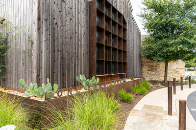Example of Xeriscaping in Texas Commercial Properties 