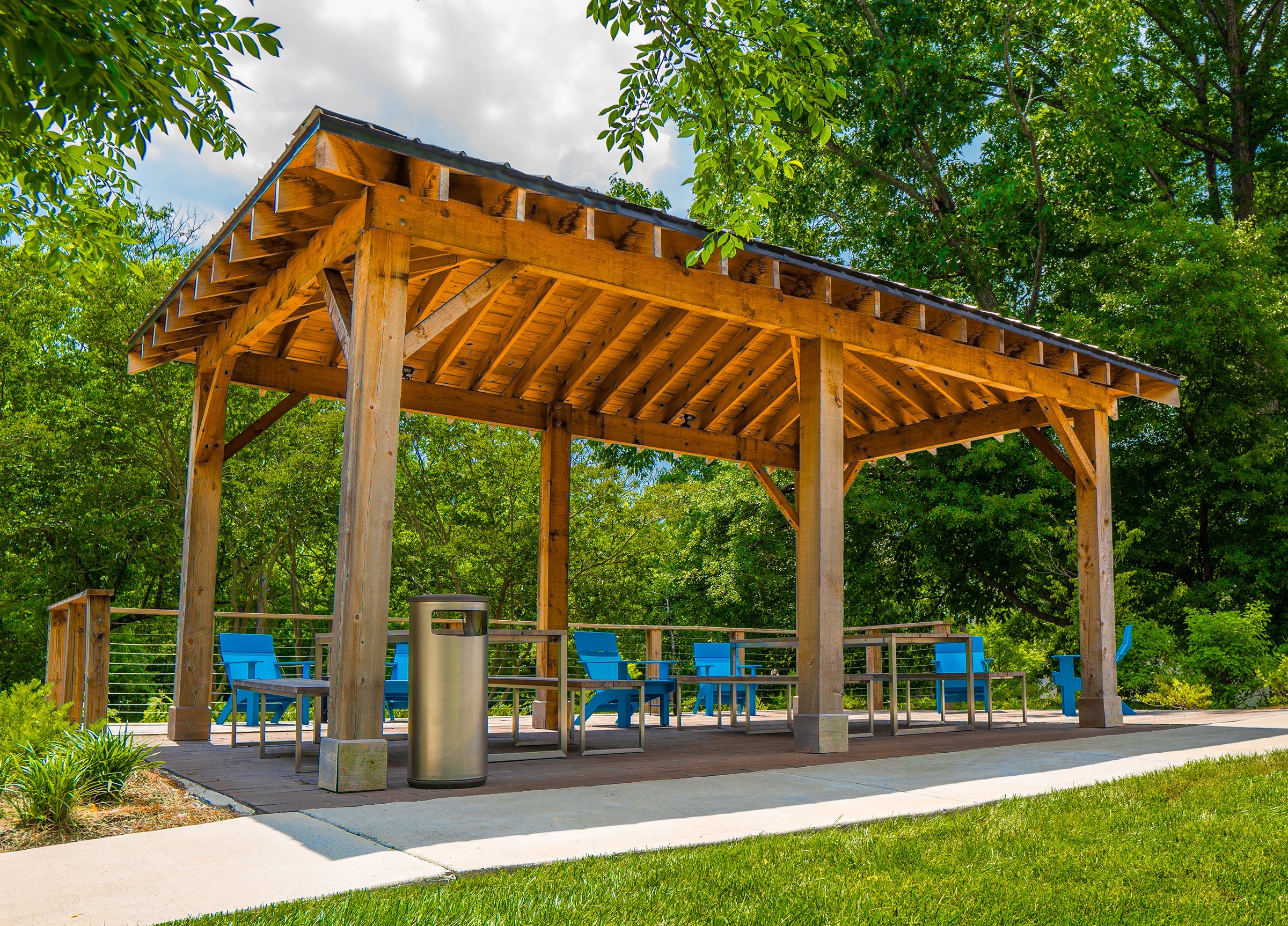 pergola office retail space
