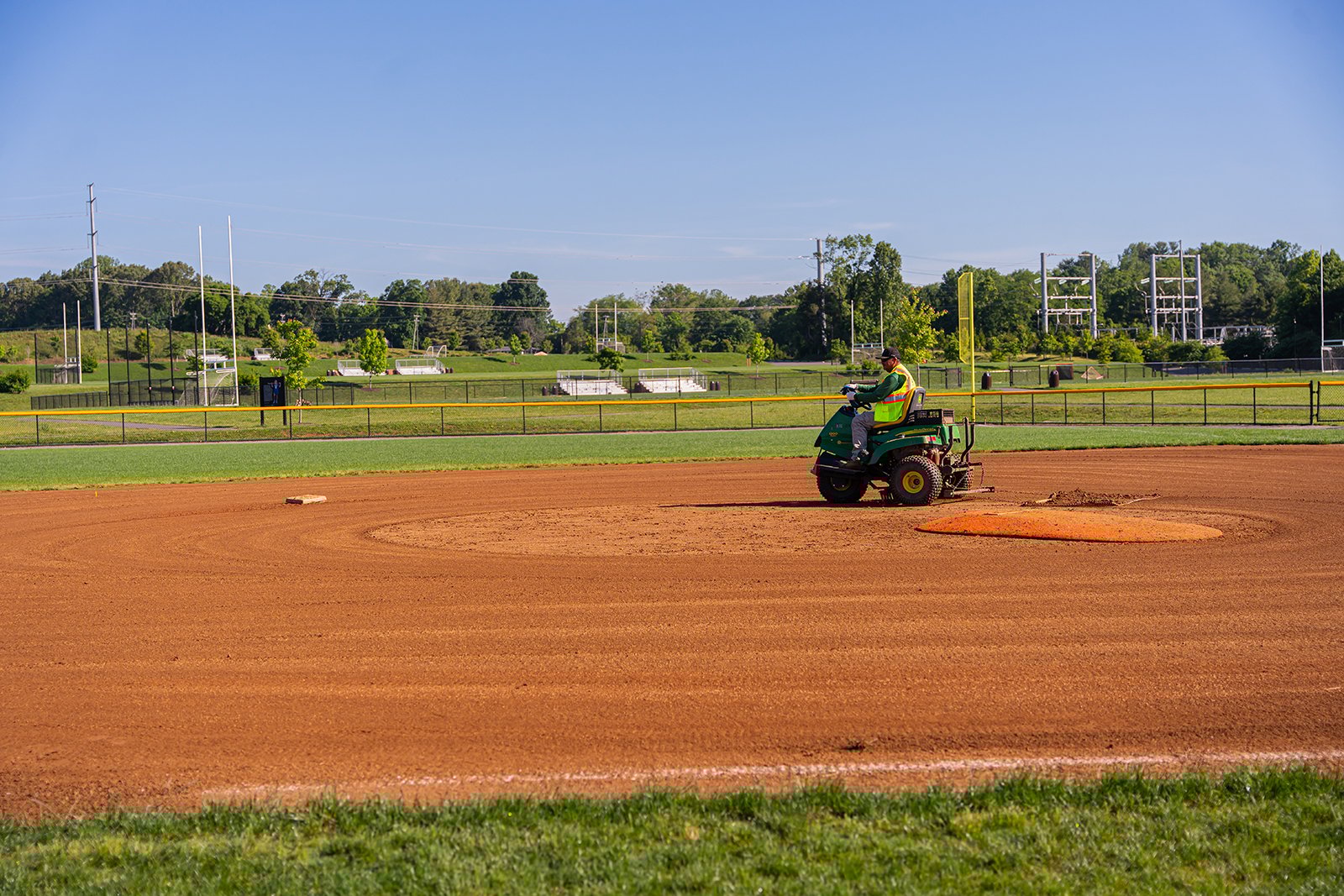 Grading of Softball Field | landscapers in manassas va