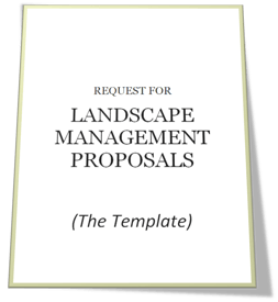 landscaping rfp template