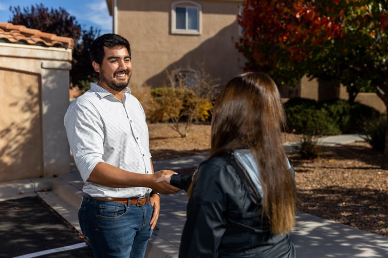 Client and account manager handshake