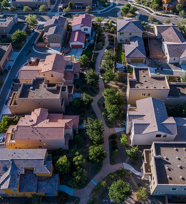 Houses in an HOA