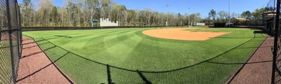 well maintained athletic field