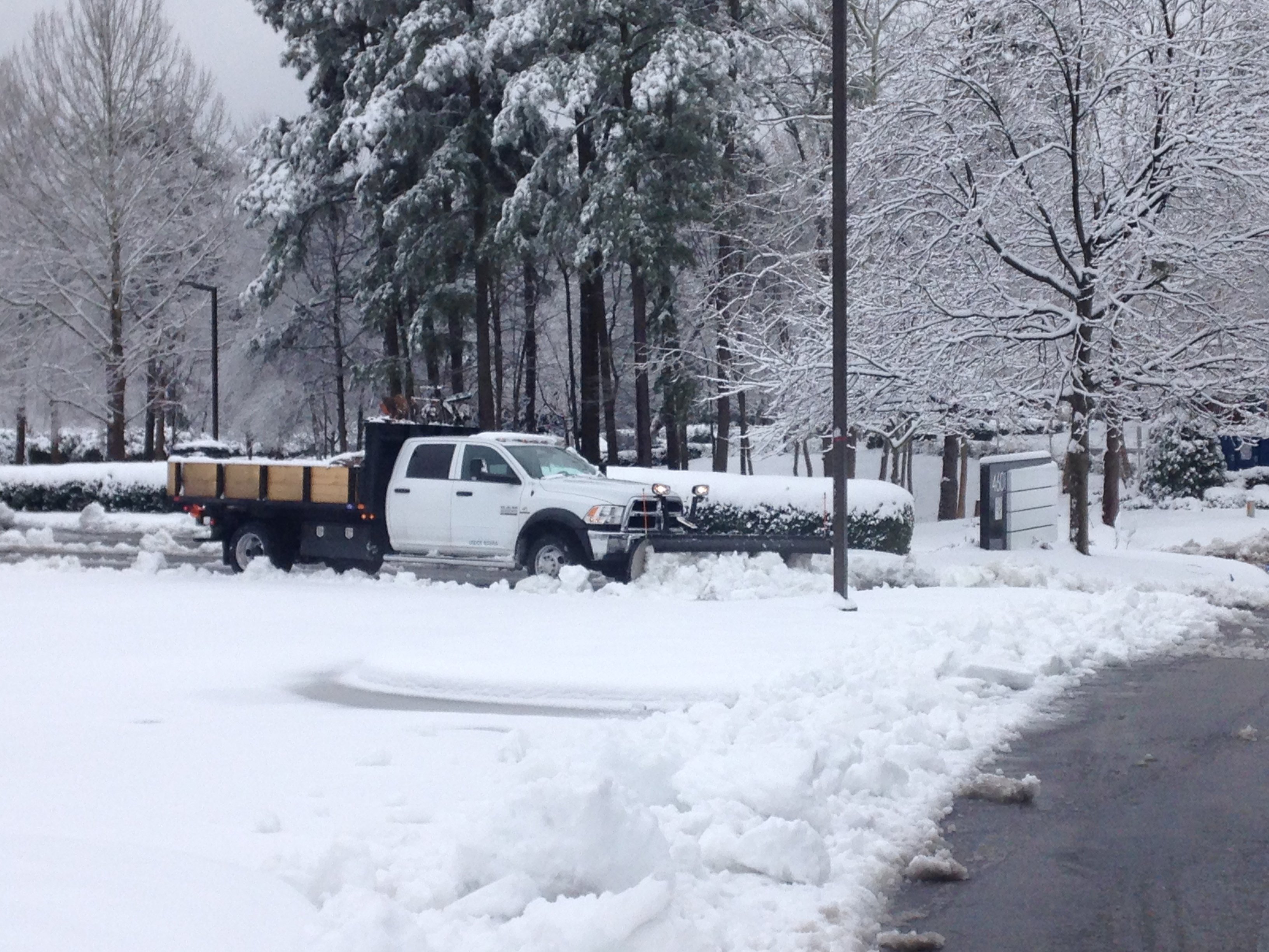 Snow Removal truck