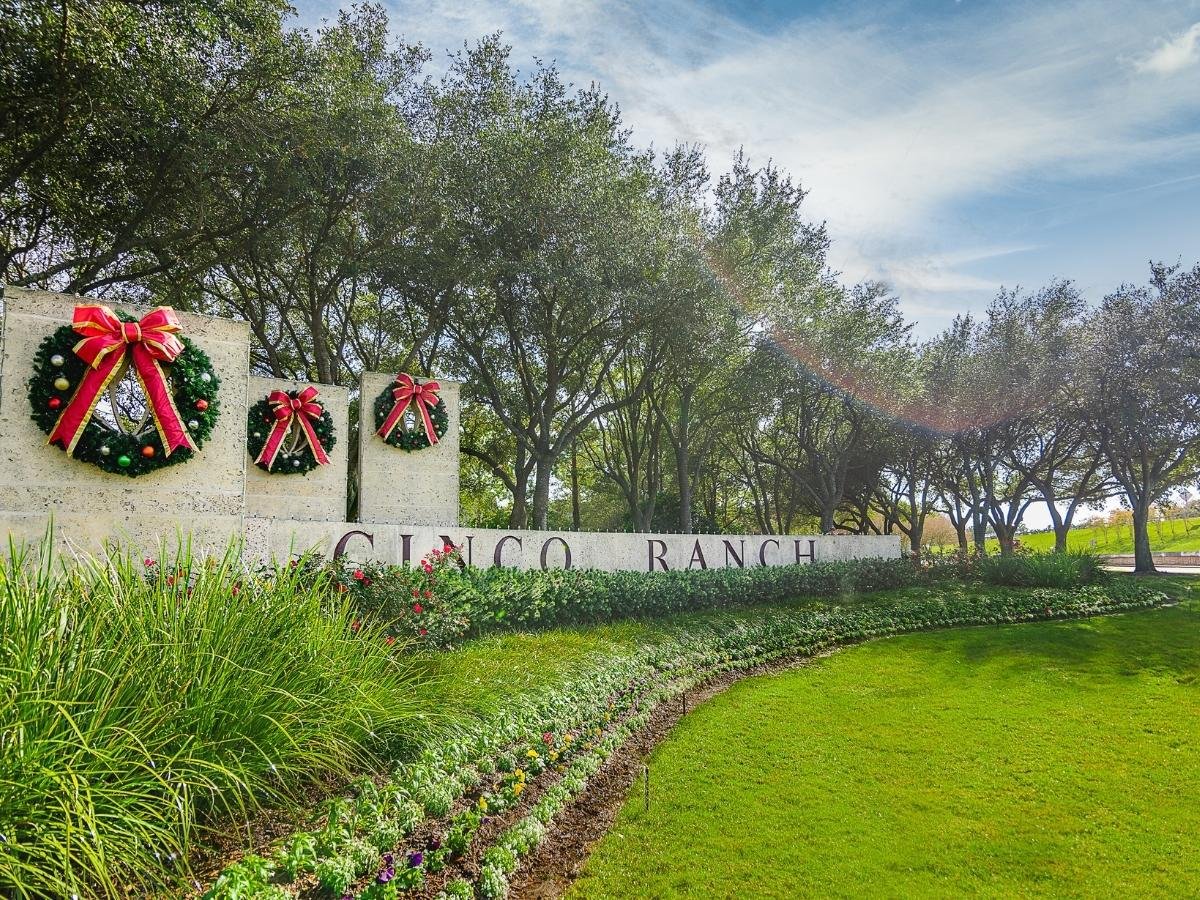 holiday decoration at commercial property