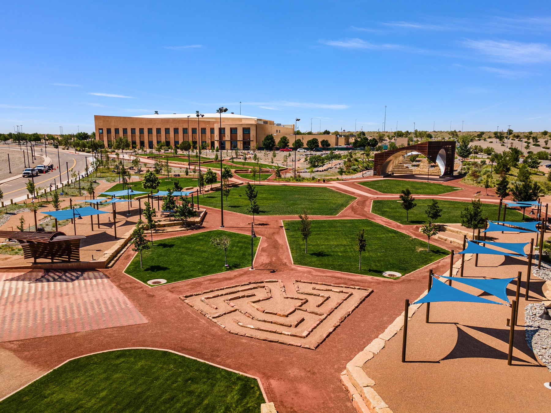 Community Landscape Design in Rio Rancho, NM