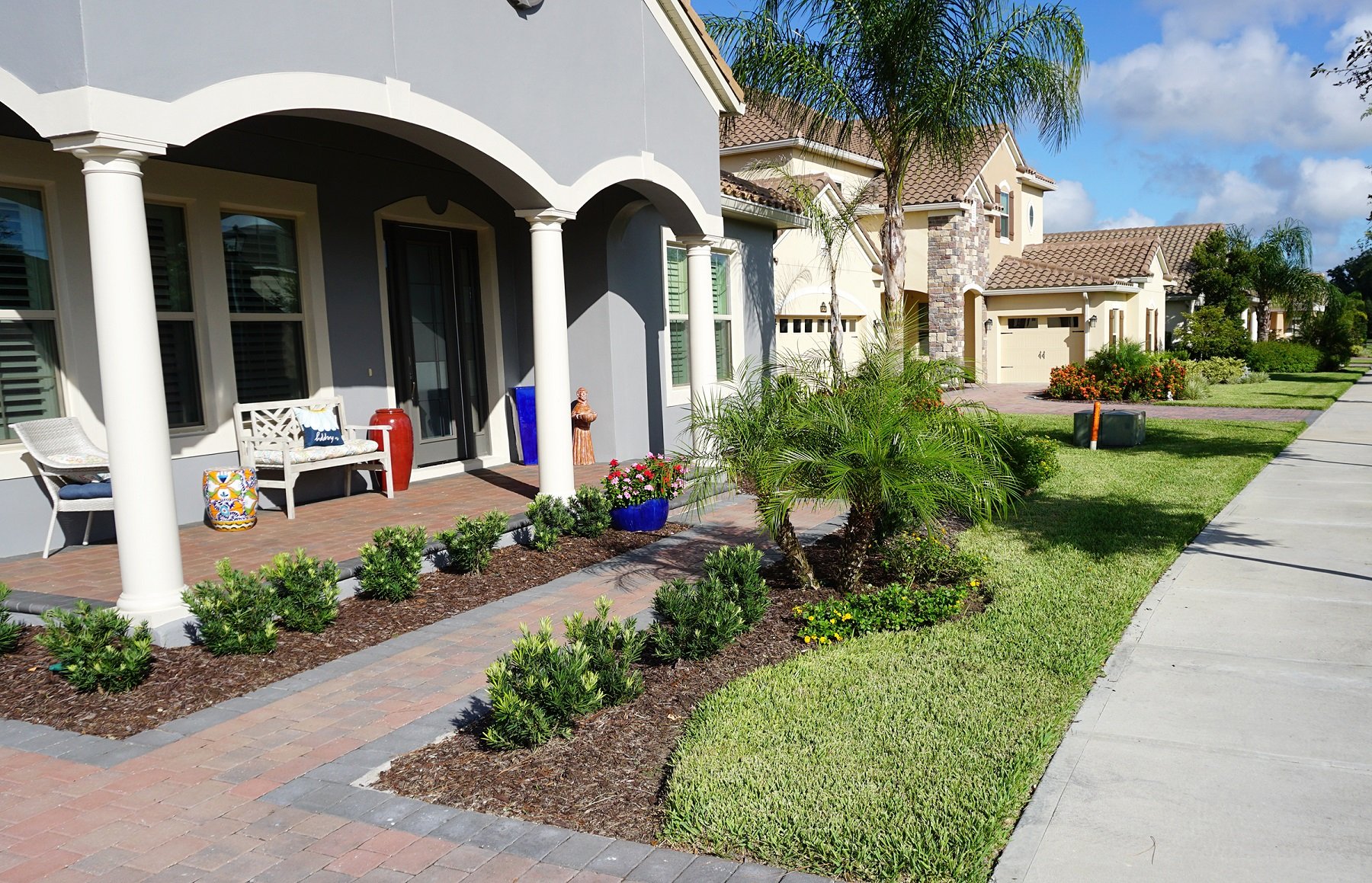 HOA front landscaping 